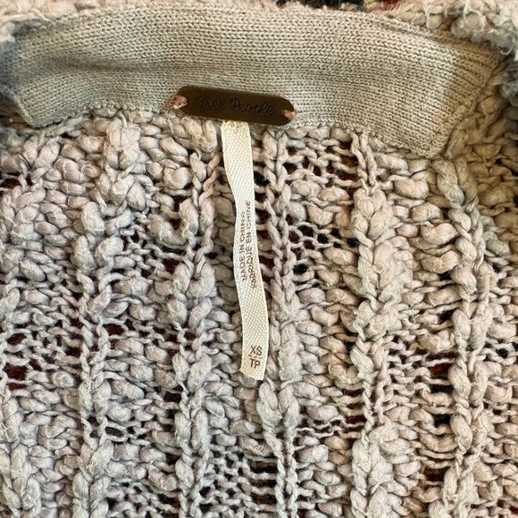 Free People Gray Knit Cardigan - Picture 4 of 6